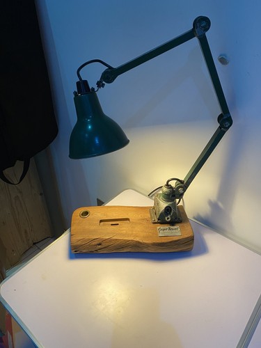 Vintage industrial anglepoise - industrial,