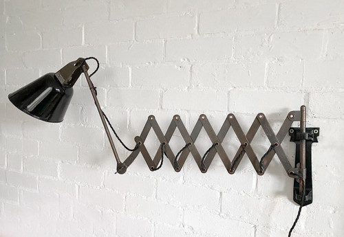 Vintage scissor lamp 1930 - -40,