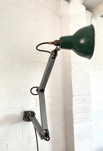 Vintage industrial wall lamp - industrial,